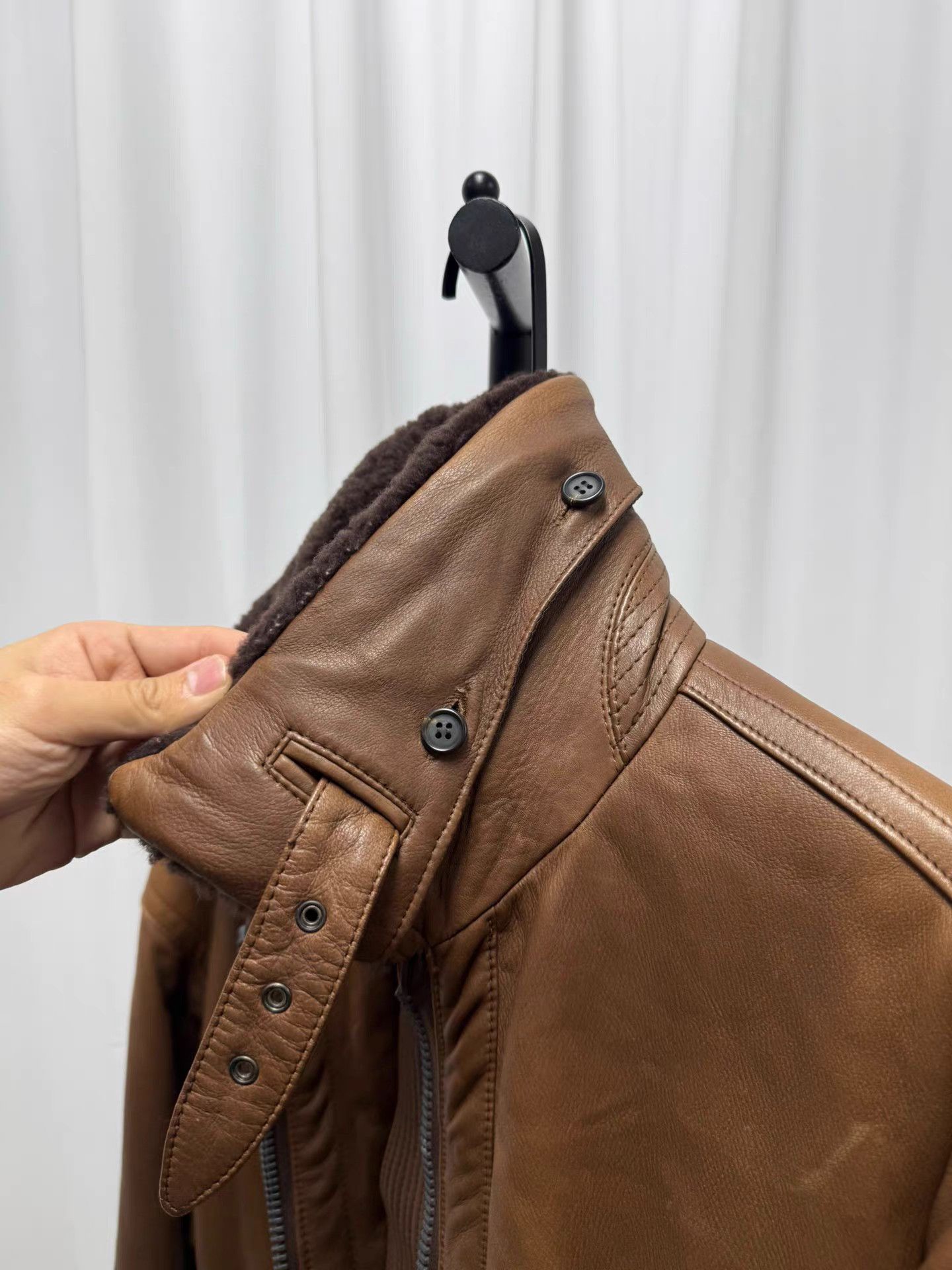 Issey Miyake Issey Miyake Men 80s Vintage Deer Leather Jacket K20 Size US L / EU 52-54 / 3 - 8 Thumbnail