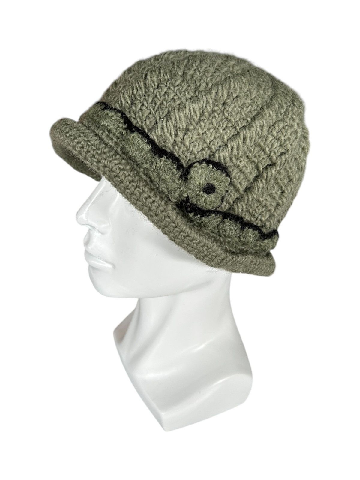 Japanese Brand × Kapital × Vintage Crochet Knitted Handmade Bucket Hats Size ONE SIZE - 1 Thumbnail