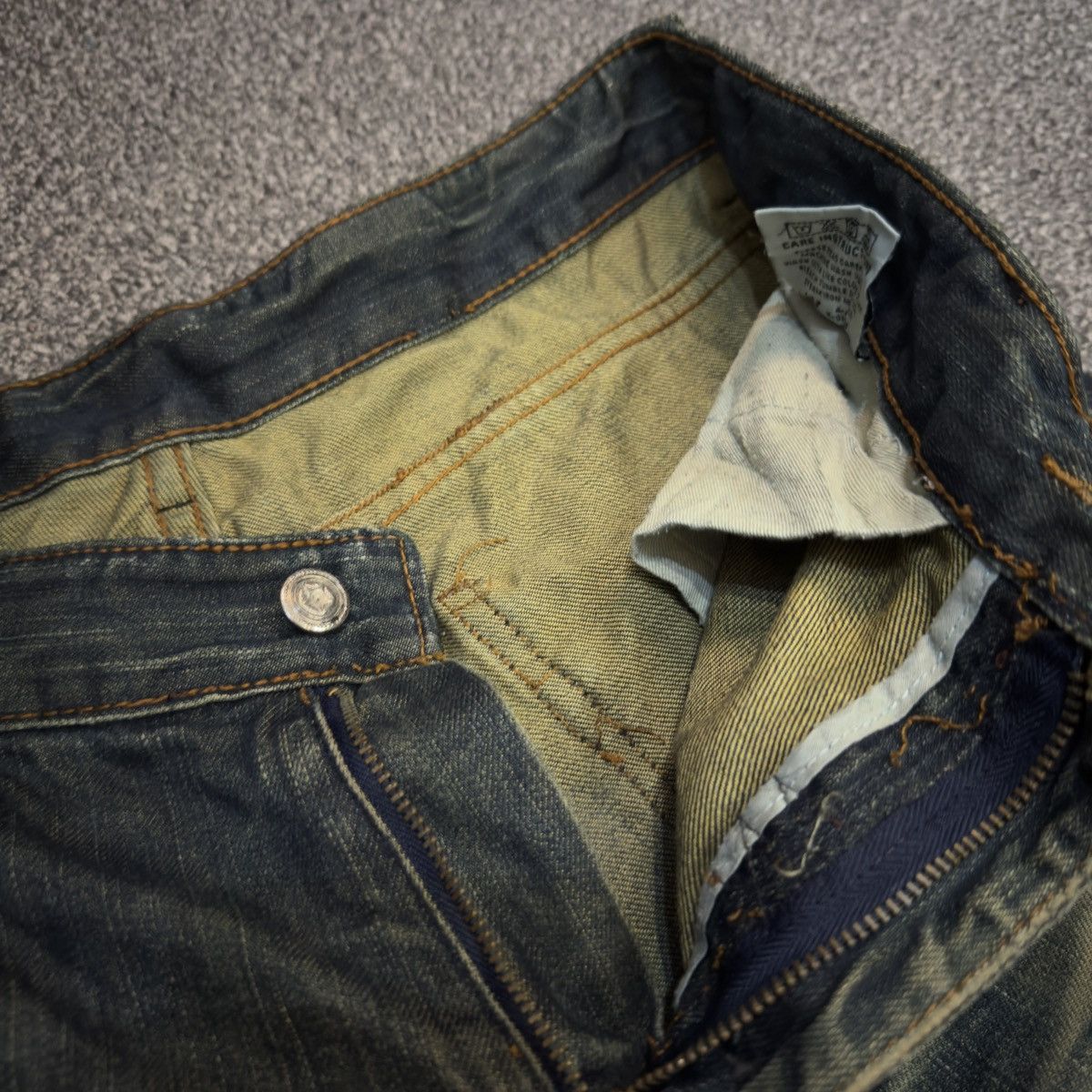 Denim & Co. Vintage 90s Distressed Rusty Denim AVH Custome Size US 32 / EU 48 - 13 Thumbnail