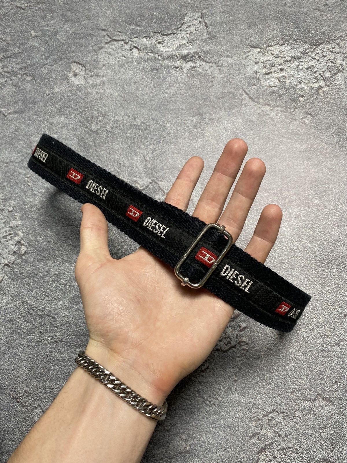 Diesel × Vintage Diesel belt vintage black Size ONE SIZE - 4 Thumbnail