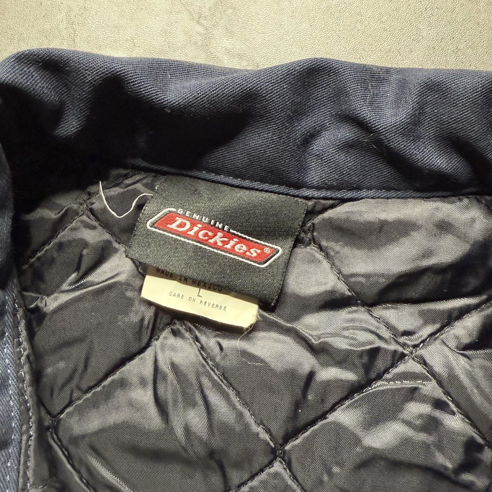 Dickies Dickies Eisenhower Quilt Lined Two Tone Mechanic Work Jacket Size US L / EU 52-54 / 3 - 6 Thumbnail