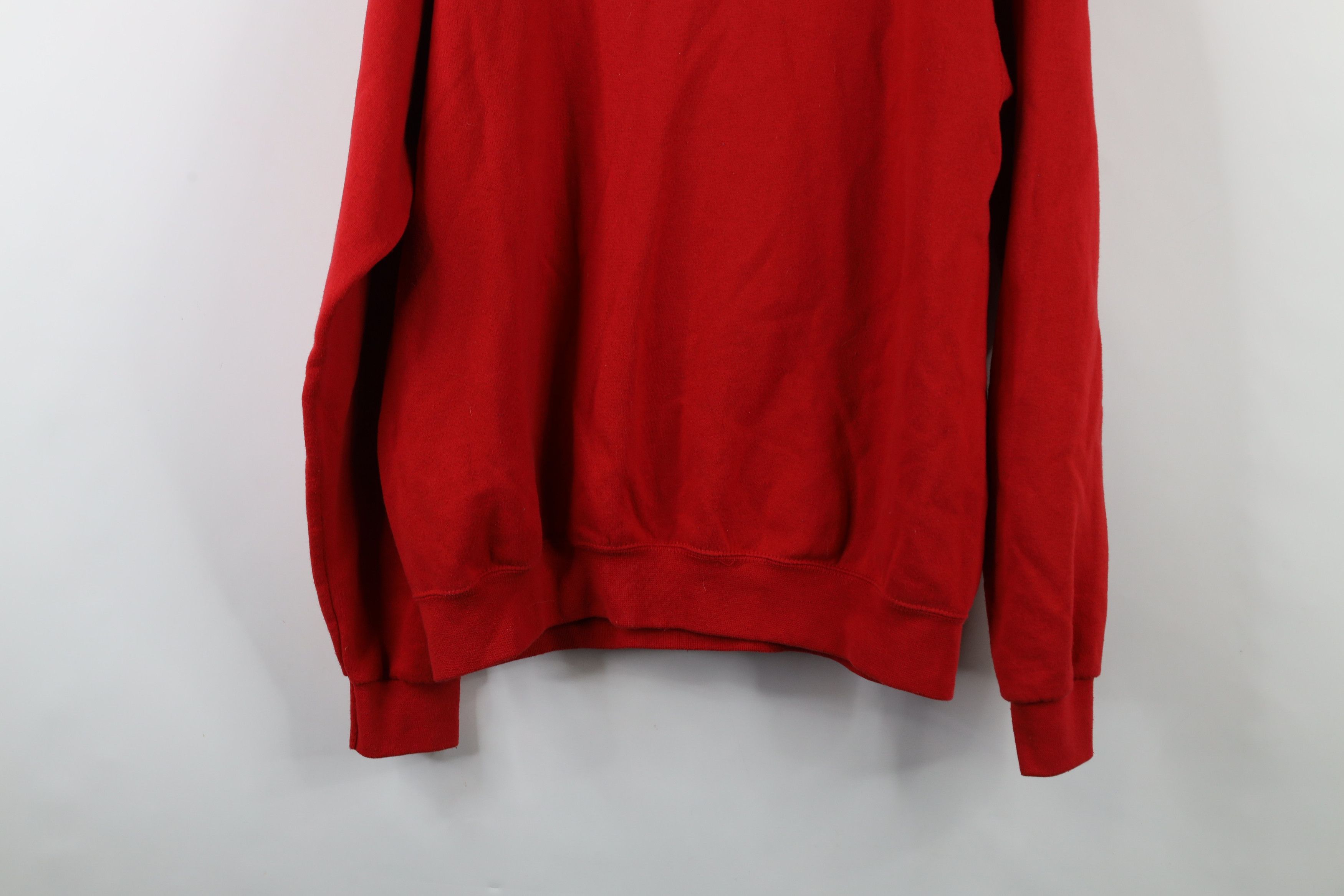 Vintage Vintage 90s Streetwear Christmas Ohio Sweatshirt Red USA Size L / US 10 / IT 46 - 13 Thumbnail