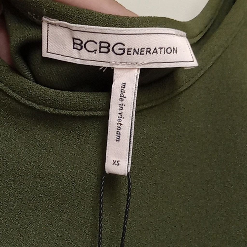 BCBGeneration BCBGenerations Cutout Drawstring Mini Dress Size XS / US 0-2 / IT 36-38 - 4 Thumbnail
