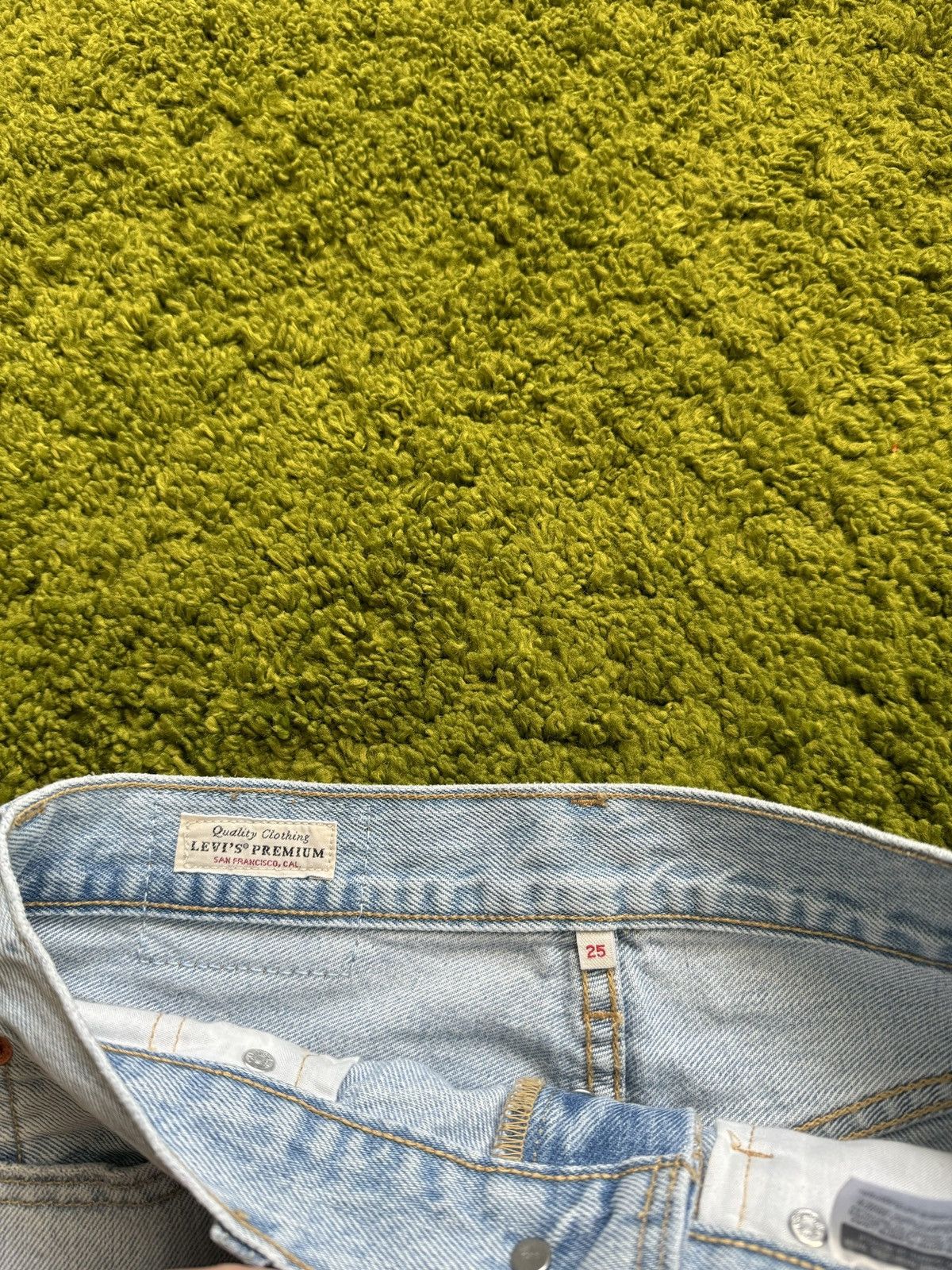 Designer × Levi's Levi’s premium denim mini skirt Size 25" / US 0 / IT 36 - 3 Thumbnail