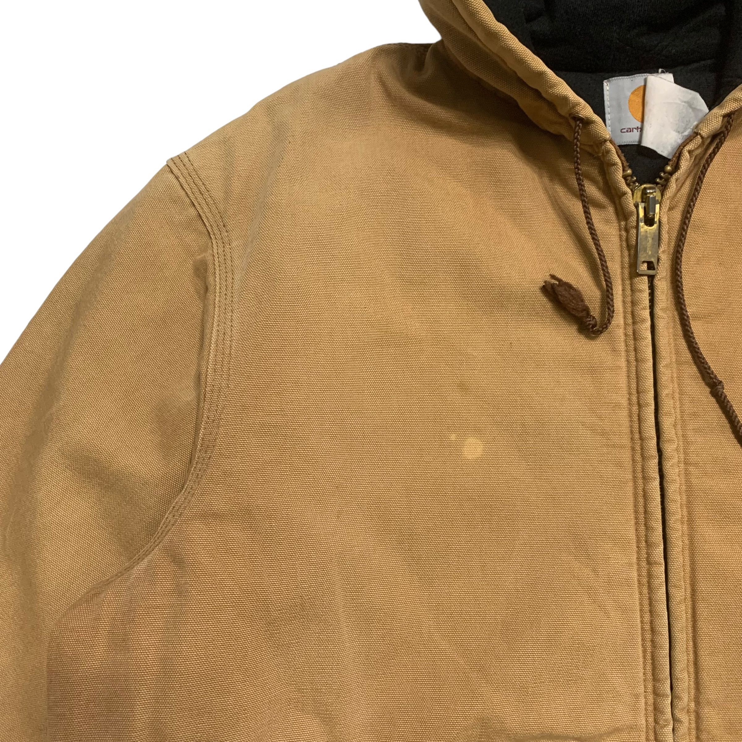 Carhartt Vintage Carhatt Hooded Worker Jacket Size US L / EU 52-54 / 3 - 4 Thumbnail