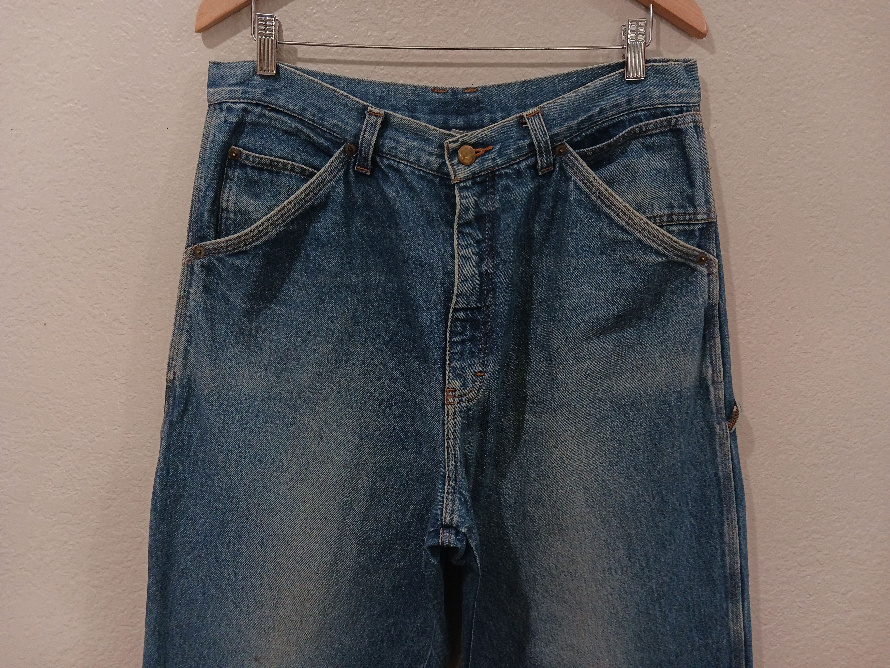 Vintage Forty Acres And A Mule Filmworks Vintage 90s Carpenter Jeans Size US 36 / EU 52 - 7 Thumbnail