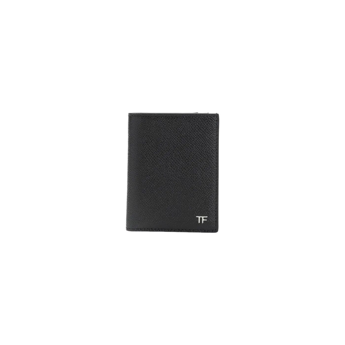 TOM FORD Black Long Leather Wallet New & Authentic