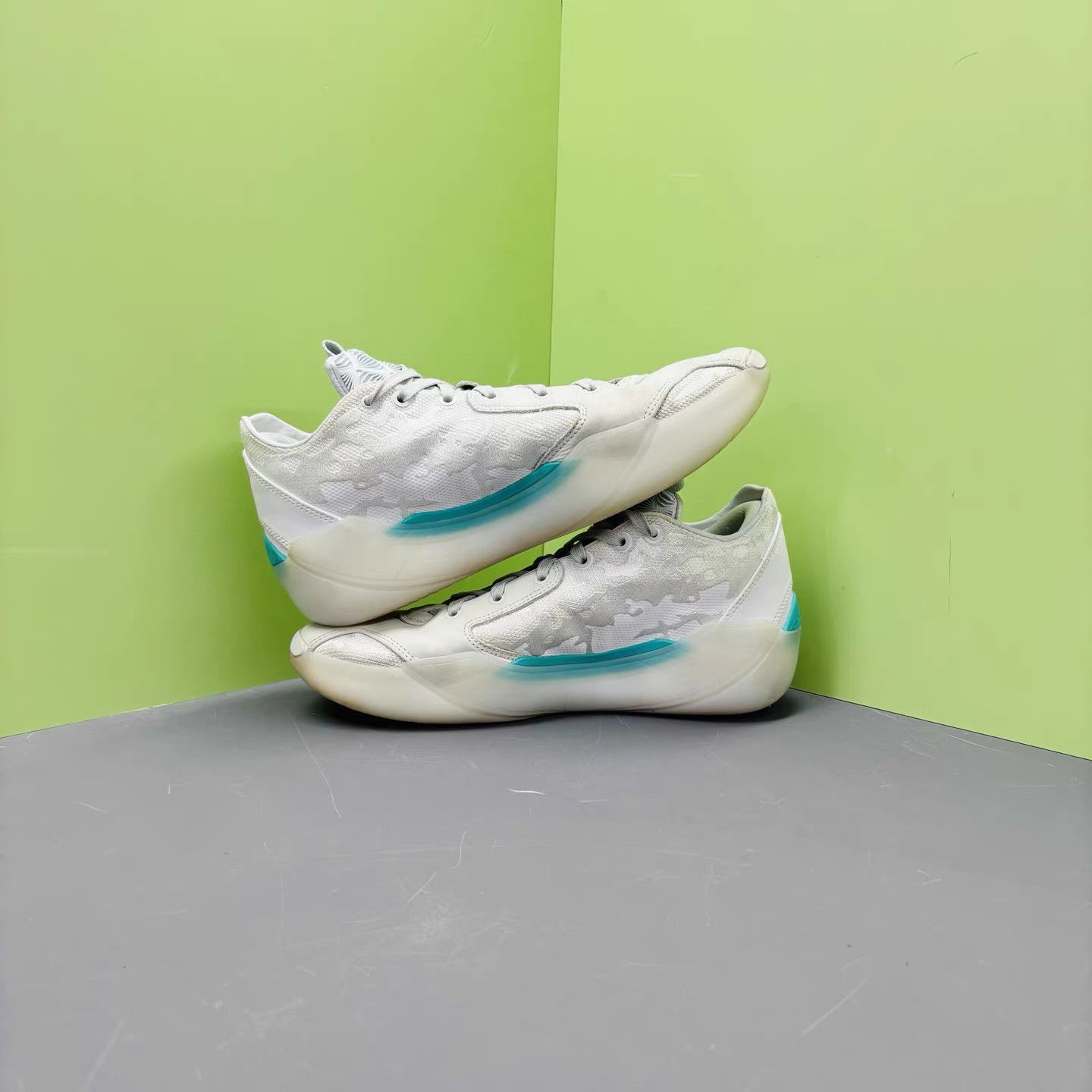 Jordan Brand Air Jordan 39 Guo Ailun White Silver Blue K15 Size US 11 / EU 44 - 5 Thumbnail