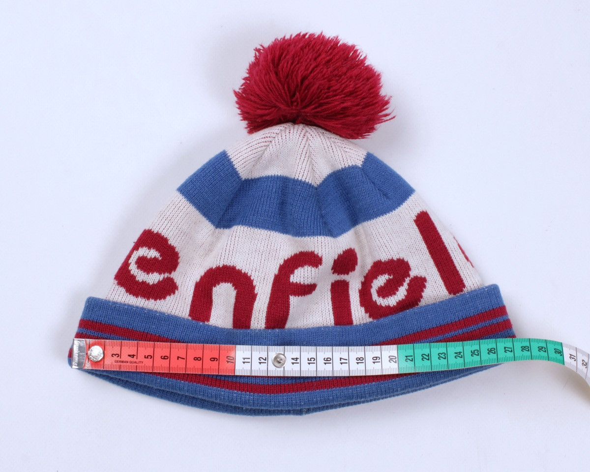 Penfield × Vintage PENFIELD Vintage Bobble Beanie Acrylic Hat Blue White Size ONE SIZE - 9 Thumbnail