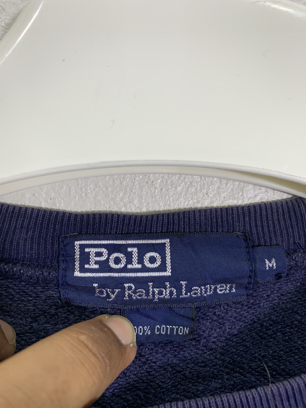 Vintage Vintage 1990 Polo Bear By Ralph Lauren pull Over Sweatshirt Size US M / EU 48-50 / 2 - 2 Thumbnail