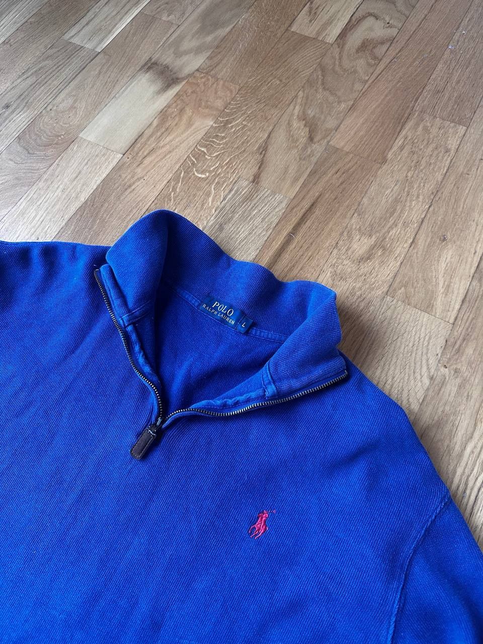 Polo Ralph Lauren Blue 1/3 Zip Polo 💙✨ Sporty, clean design, perfect fit 😎💯 Size US L / EU 52-54 / 3 - 2 Thumbnail