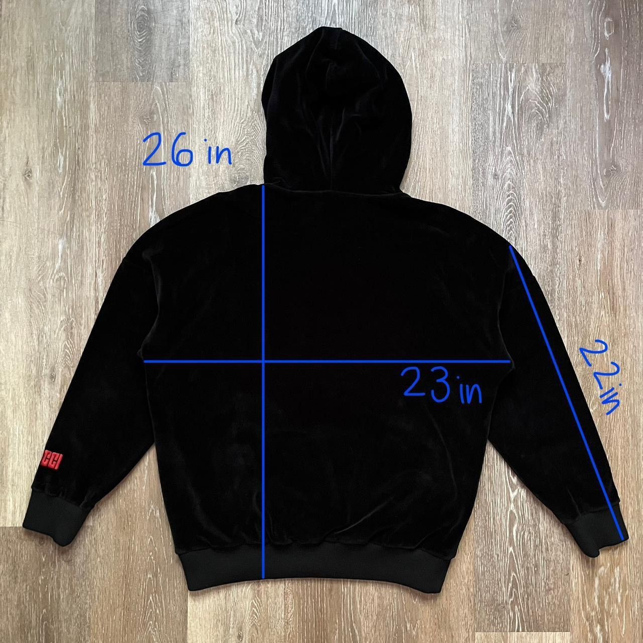 Gucci 2020 gucci striped velour hoodie Size US S / EU 44-46 / 1 - 2 Thumbnail