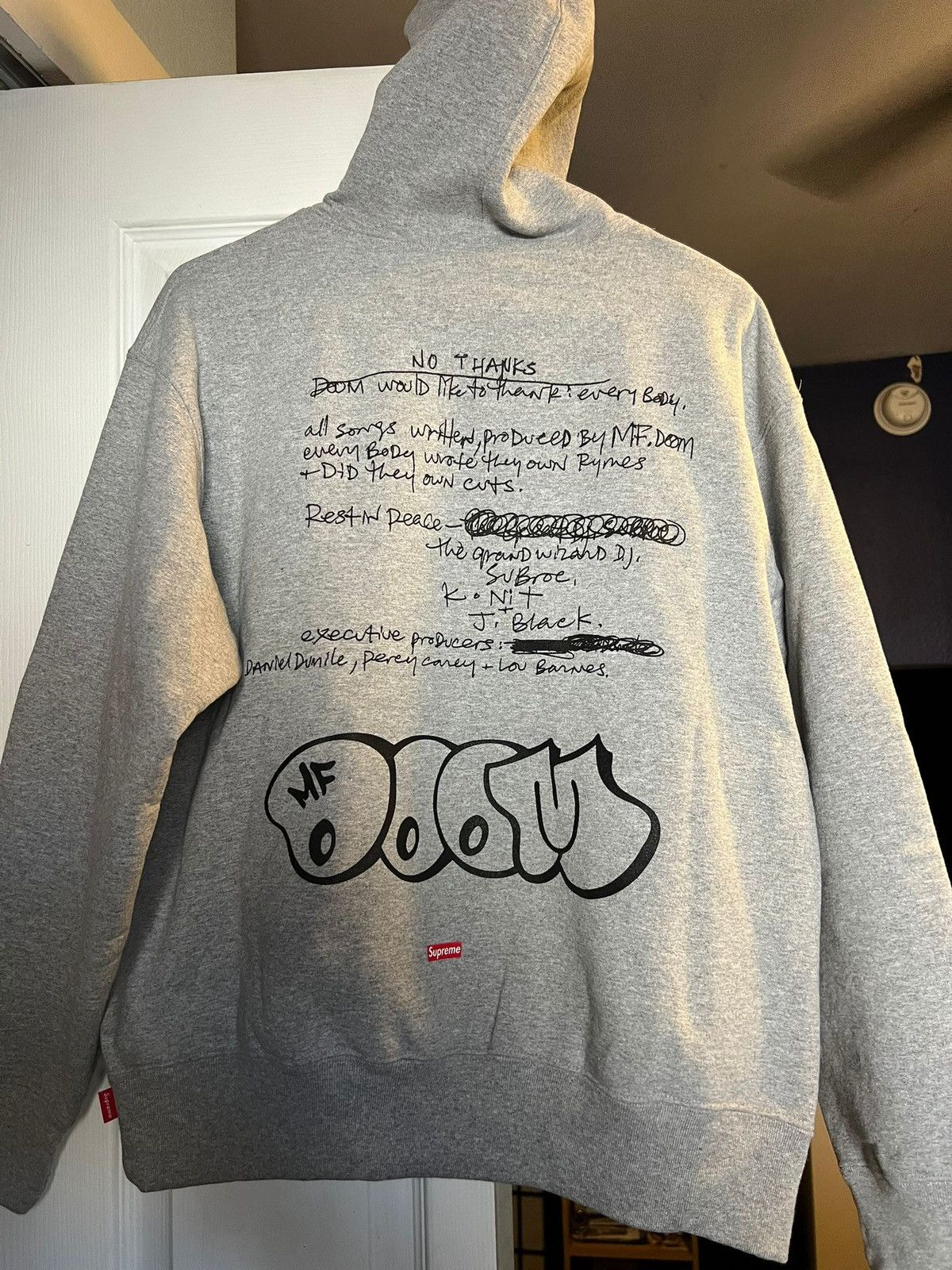 MF Doom × Supreme MF Doom x Supreme hoodie Size US S / EU 44-46 / 1 - 2 Thumbnail