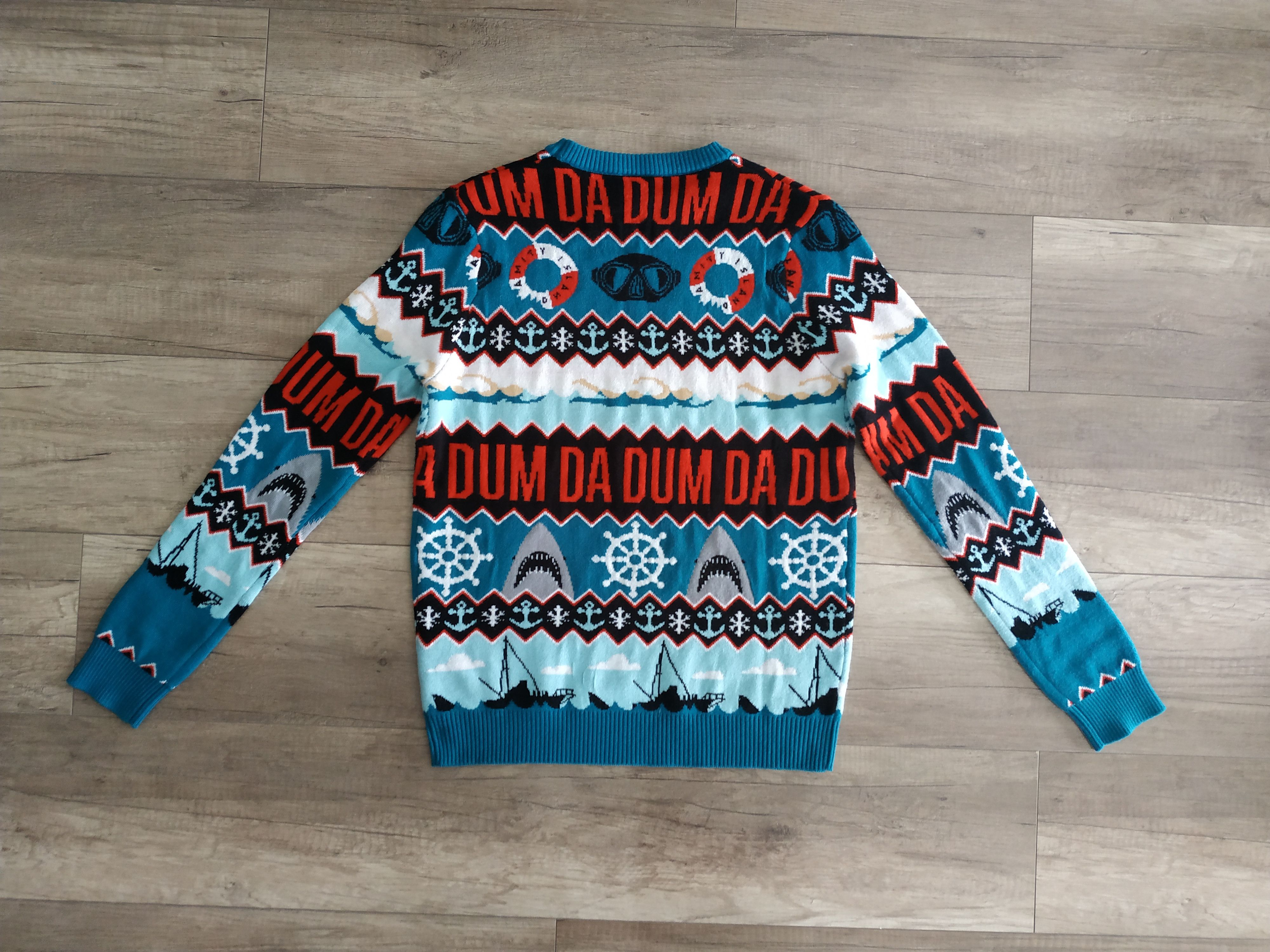 Universal Studios Numskull JAWS Universal Studios Men Sweater/Pullover, SMALL Size US S / EU 44-46 / 1 - 3 Thumbnail