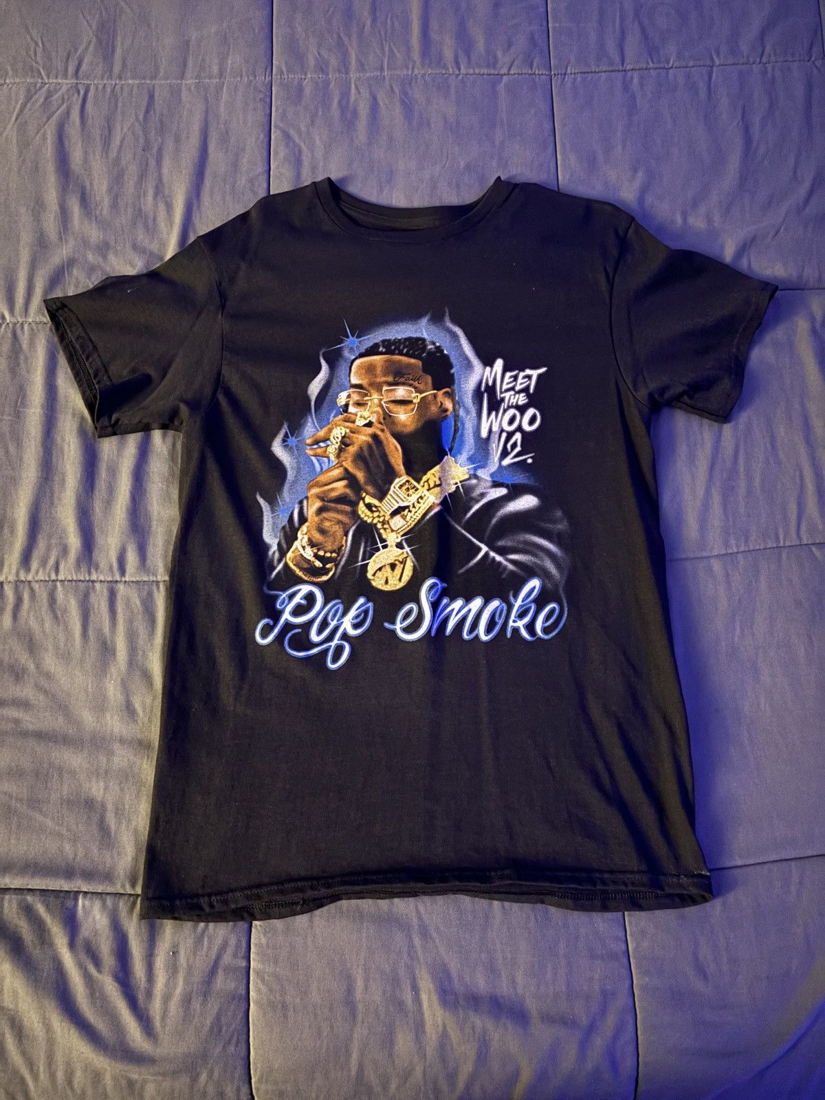 Other Pop Smoke ‘Meet The Woo 2’ Graphic Tee Size US M / EU 48-50 / 2 - 1 Thumbnail