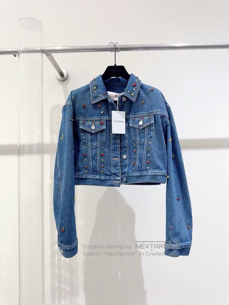 Valentino Valentino Denim jacket Size M / US 6-8 / IT 42-44 - 1 Thumbnail