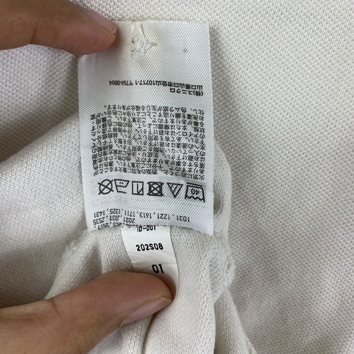 JW Anderson JW ANDERSON x UNIQLO Design Cropped Top Polo Tee Shirt Size L / US 10 / IT 46 - 8 Thumbnail