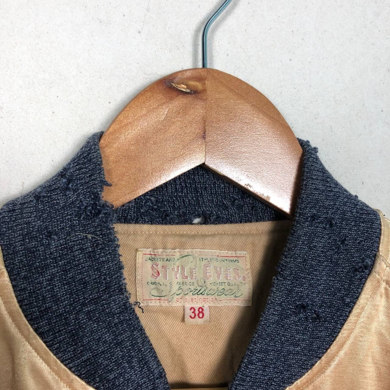 Vintage Vintage 40s/50s Style UNMS Athletic Army Sport Bomber Jacket Size US M / EU 48-50 / 2 - 12 Thumbnail