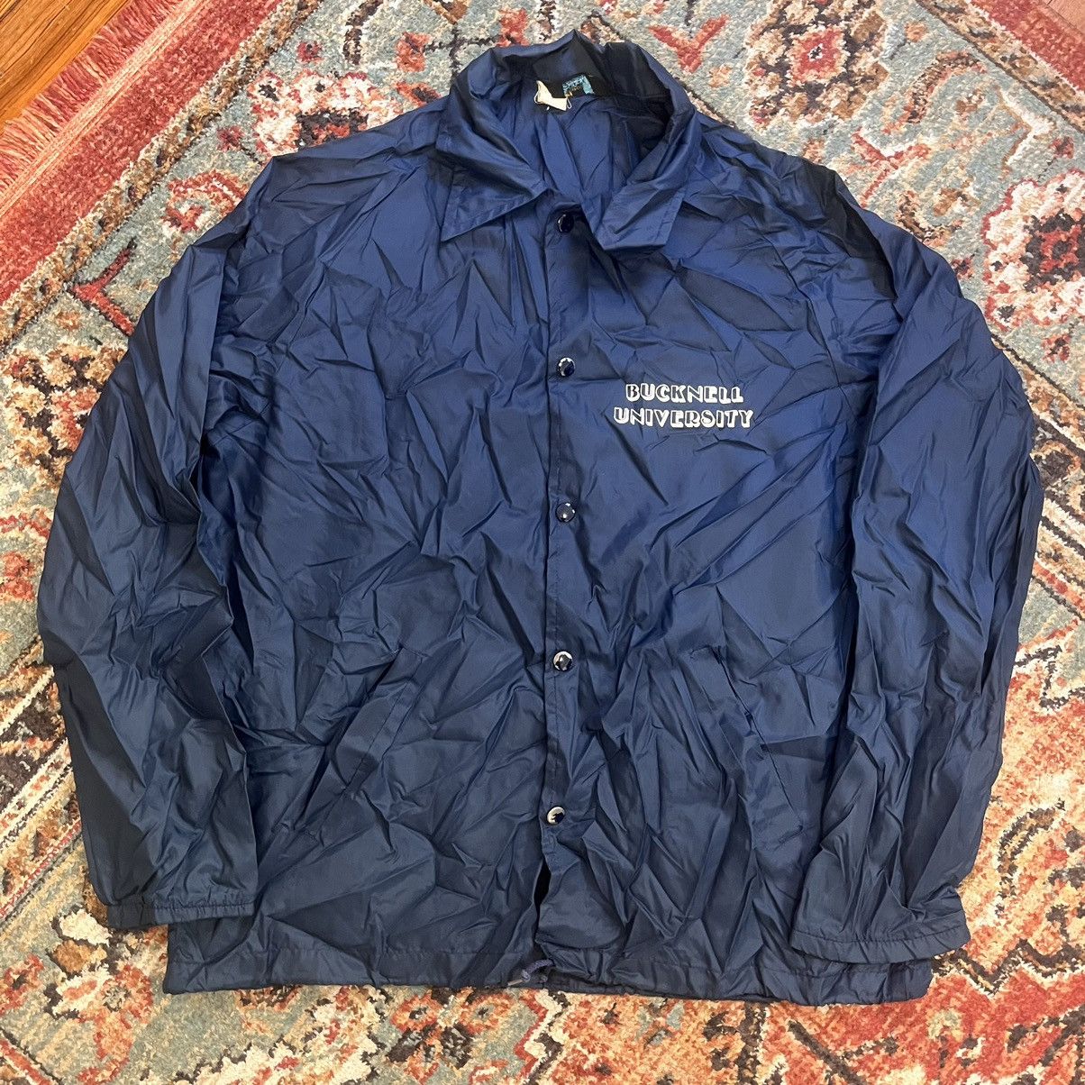 Champion × Vintage Vintage 70s Champion Bucknell College Large Coaches Jacket Size US L / EU 52-54 / 3 - 1 Thumbnail