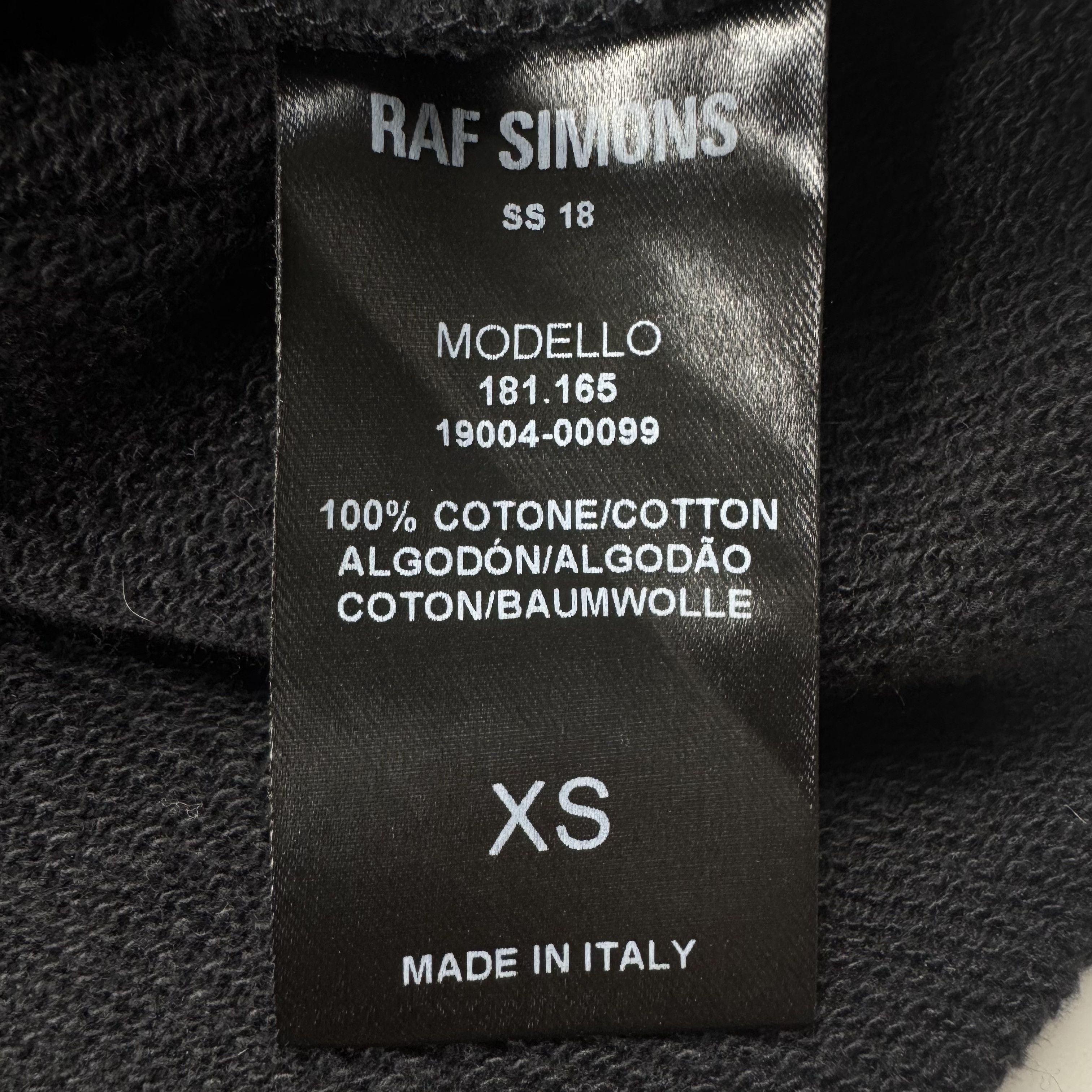 Raf Simons RAF SIMONS X JOY DIVISION SUBSTANCE SWEATSHIRT Size US XS / EU 42 / 0 - 6 Thumbnail