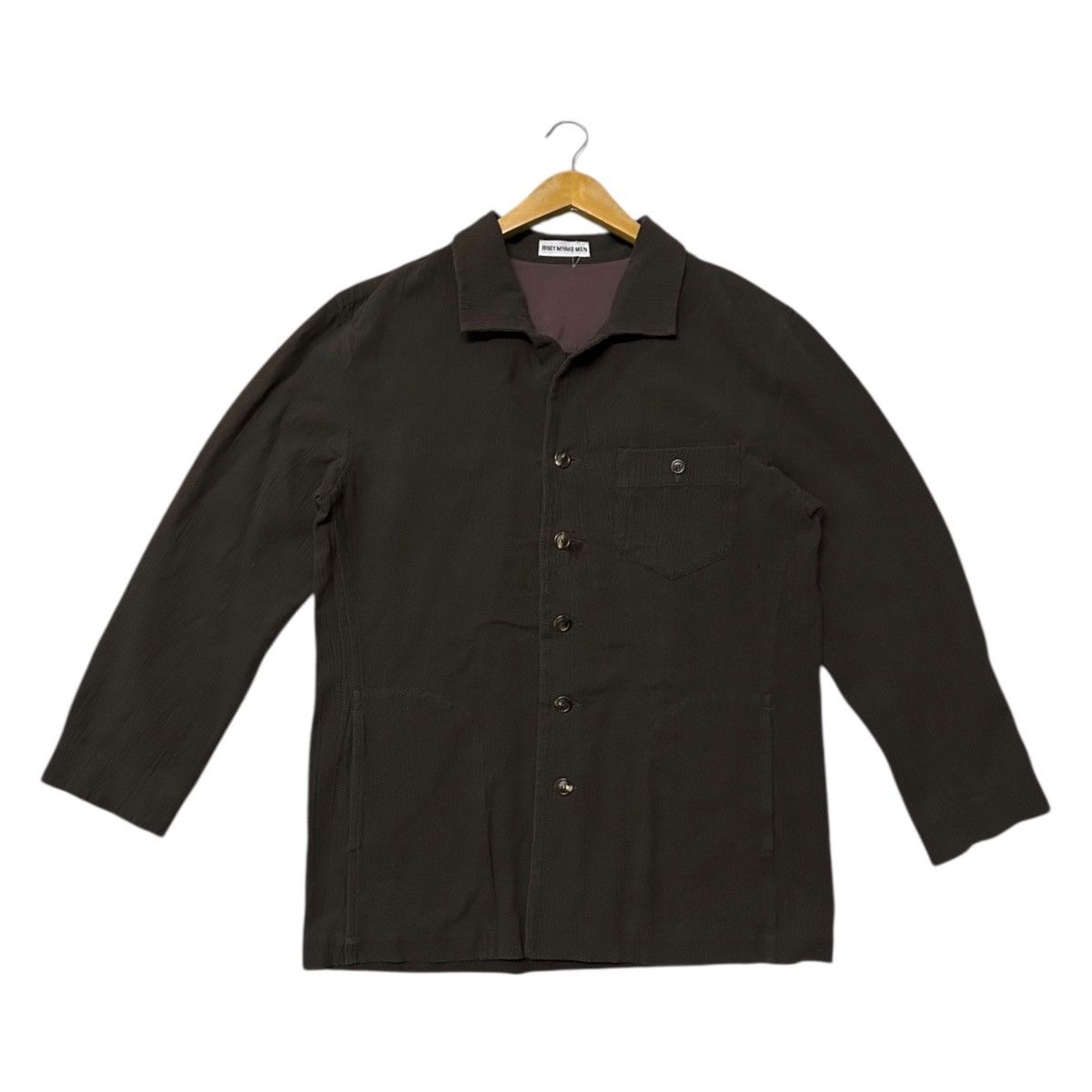 Issey Miyake Vintage Issey Miyake men button up shirt jacket with pockets Size US M / EU 48-50 / 2 - 8 Thumbnail
