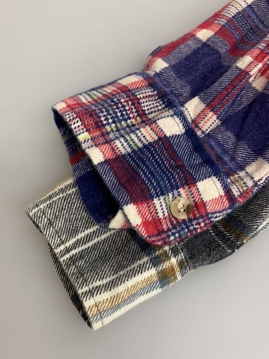 Needles Reconstructed Rebuild Flannel Button Shirt Size US S / EU 44-46 / 1 - 3 Thumbnail