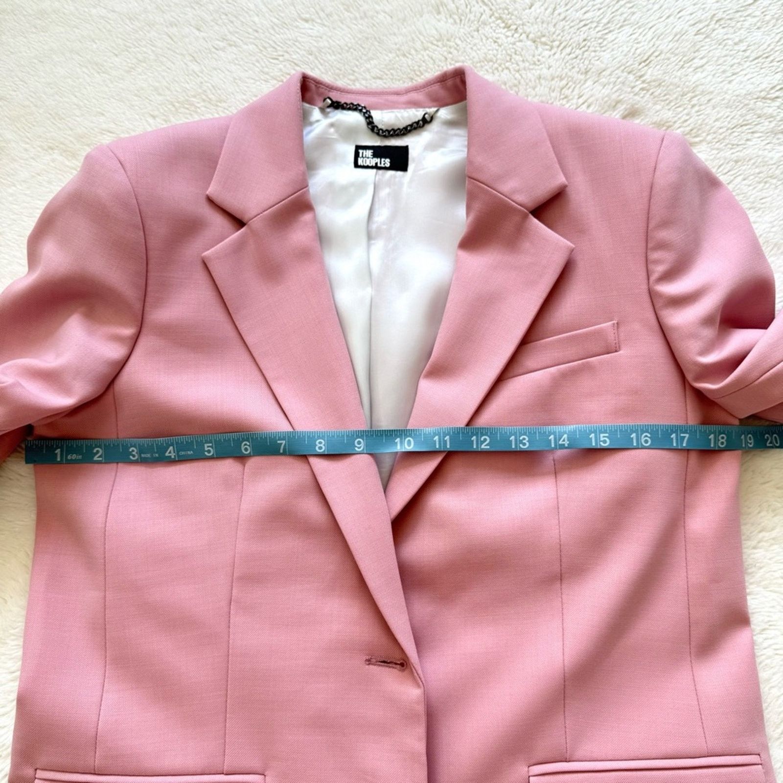 The Kooples NWT!!! The Kooples women pink jacket size 36FR or 6 US 555$ Size M / US 6-8 / IT 42-44 - 10 Thumbnail