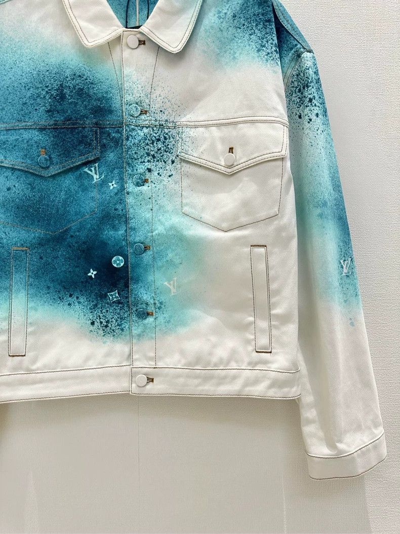 Louis Vuitton Louis Vuitton 23ss New Rendered Starry Sky Denim Jacket 250 Size US XL / EU 56 / 4 - 5 Thumbnail