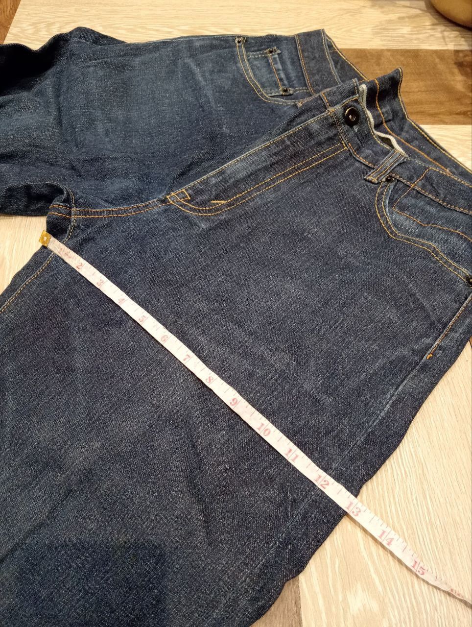 Visvim VISVIM FLUXUS SERGE DE NIMES SELVEDGE BAGGY DENIM PANTS Size US 34 / EU 50 - 20 Thumbnail