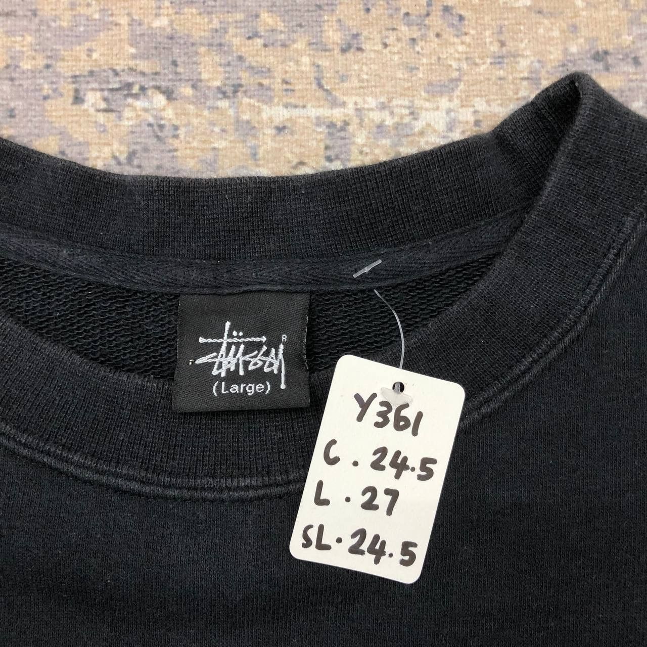 Stussy Y361 SUN FADED INTERNATIONAL STUSSY JAPAN TRIBE SWEATSHIRT Size US L / EU 52-54 / 3 - 8 Thumbnail