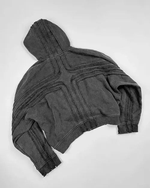 Japanese Brand Goth Zipper Sweatshirt Hoodie Size US L / EU 52-54 / 3 - 4 Thumbnail