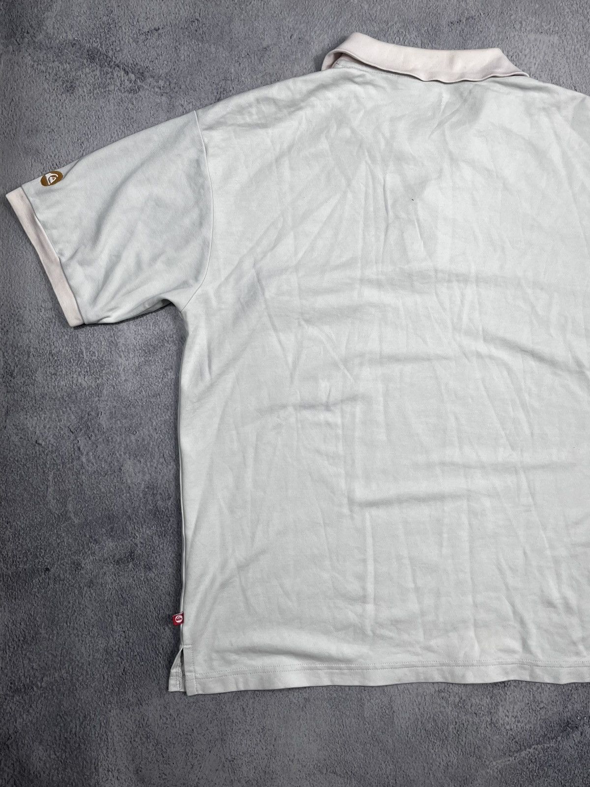 Quiksilver × Vintage Vintage Y2K Quiksilver striped polo tee jersey streetwear L Size US L / EU 52-54 / 3 - 12 Thumbnail
