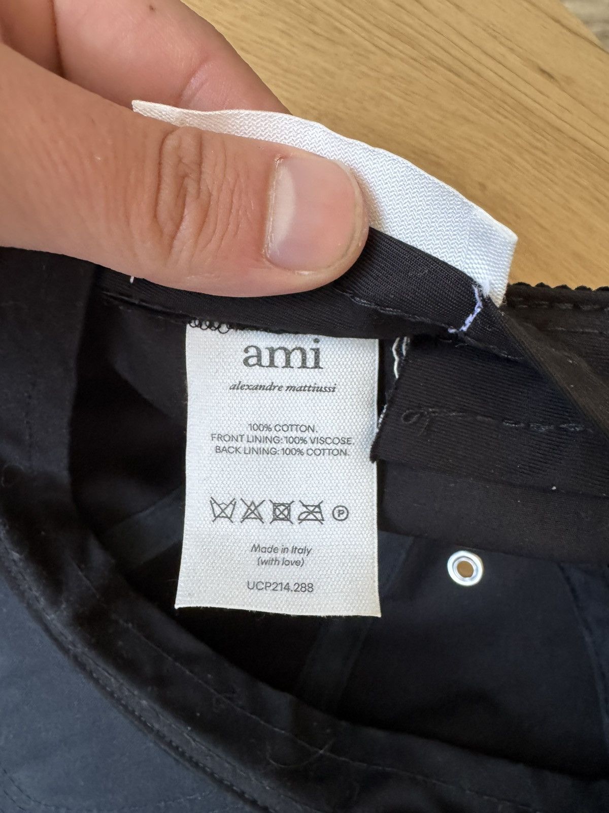 AMI Ami Corduroy Unisex Cap Size ONE SIZE - 7 Thumbnail