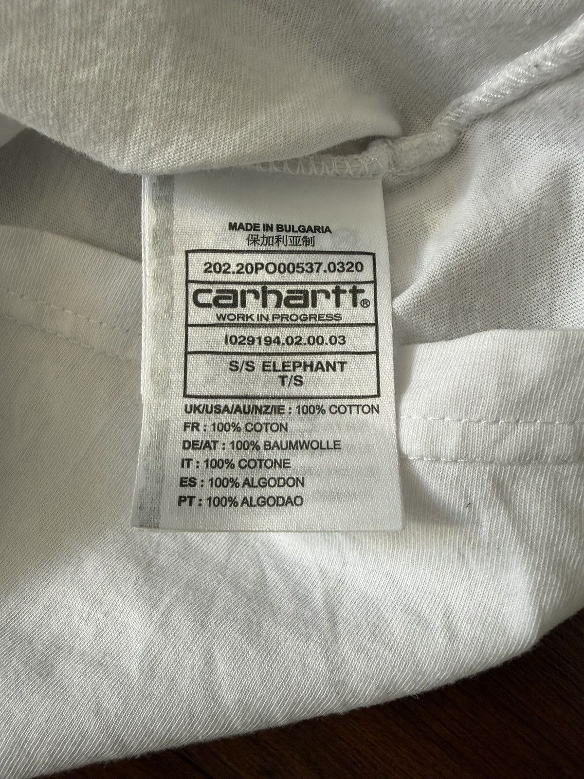 Carhartt Wip Carhartt Wip Elephant T-shirt Size Large Size US L / EU 52-54 / 3 - 5 Thumbnail