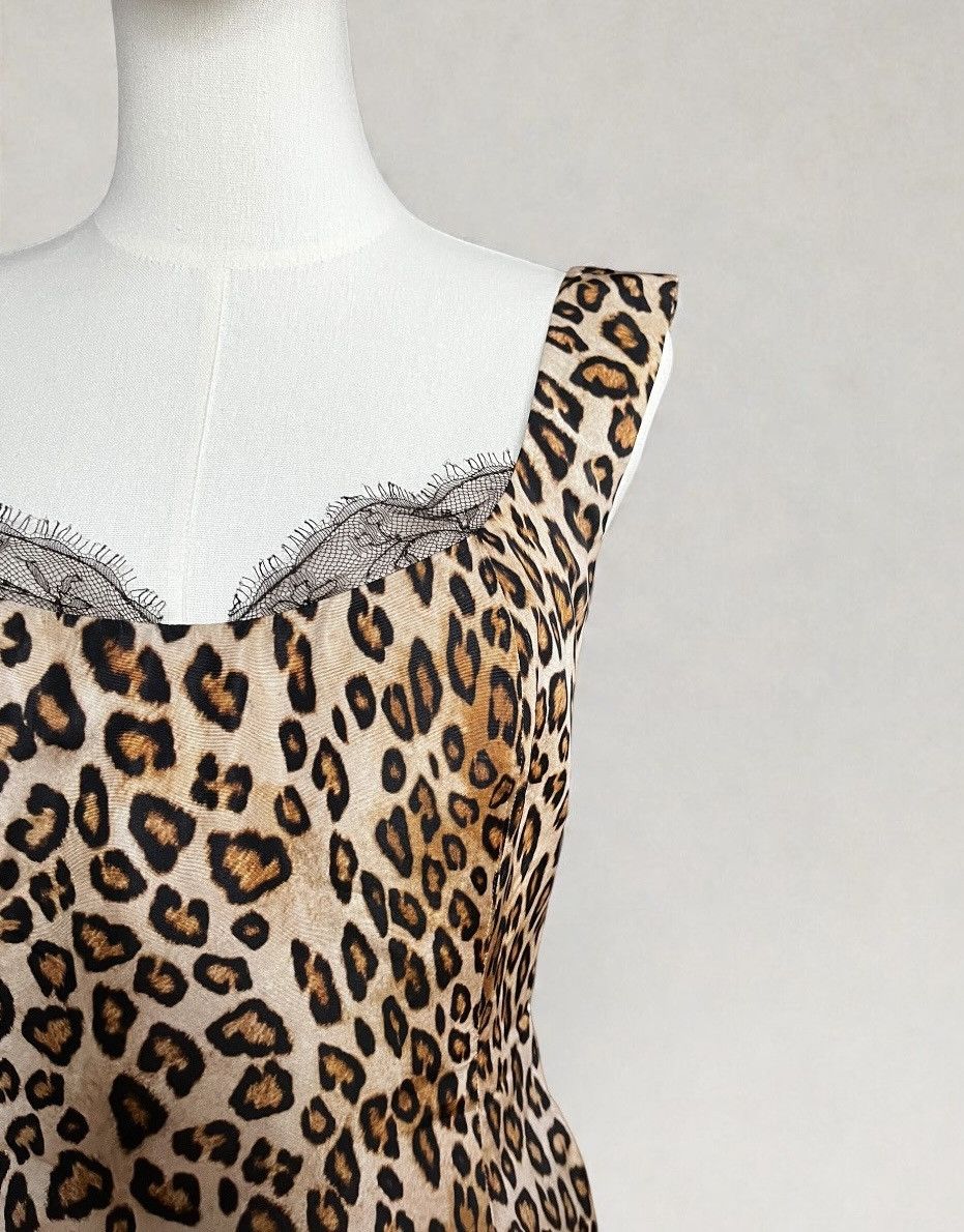 Alexander McQueen Alexander McQueen A/W 2005- Silk Leopard Dress Size S / US 4 / IT 40 - 3 Thumbnail