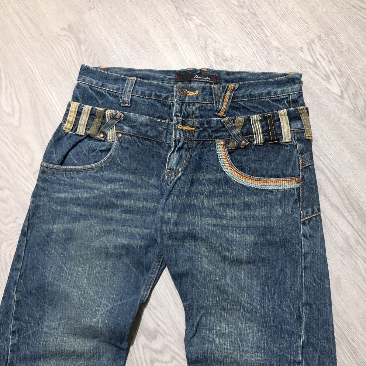 If Six Was Nine 2000s Breathmint Double Waist Faded Beauty Beast Lgb Jeans Size US 32 / EU 48 - 9 Thumbnail
