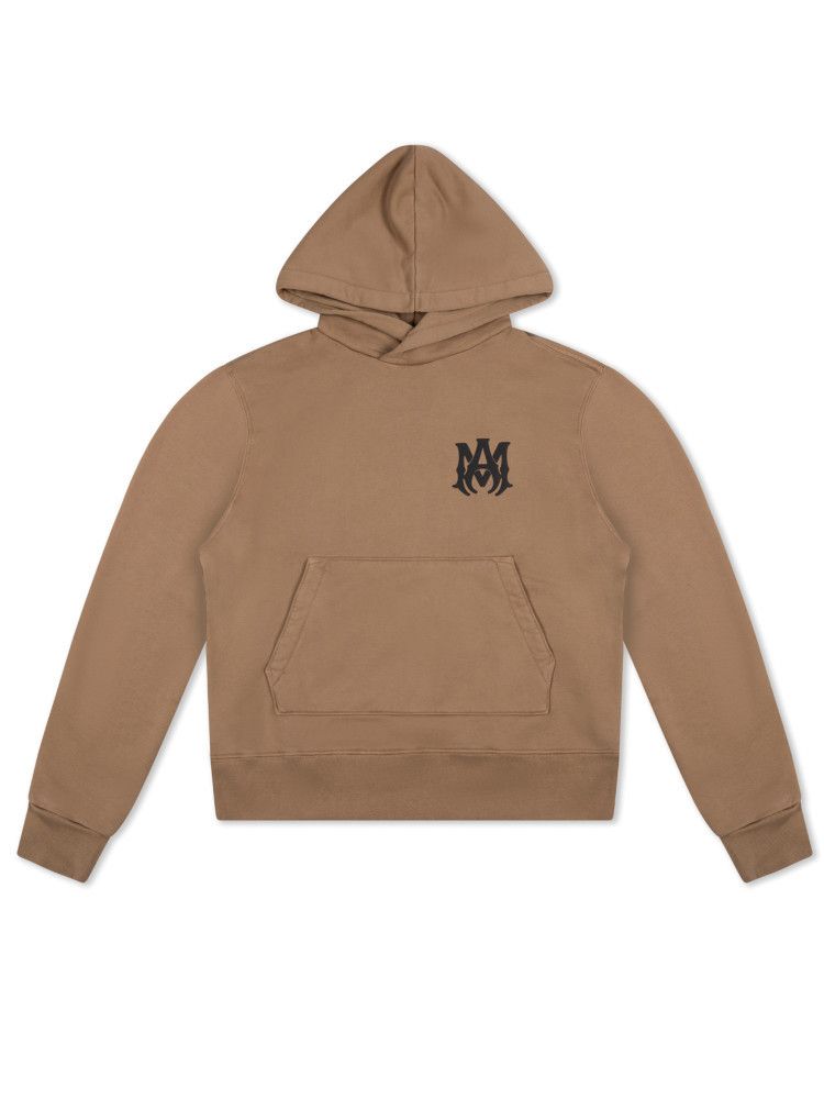 Amiri o1gr1nt1024 Ma Logo Hoodie in Tan Size US XS / EU 42 / 0 - 1 Thumbnail