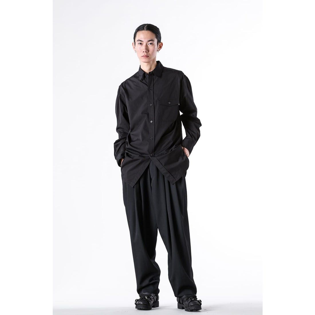 Yohji Yamamoto Yohji Yamamoto Pour Homme AW24 - Wool 8 Piece Tuck Pants Size US 32 / EU 48 - 15 Thumbnail