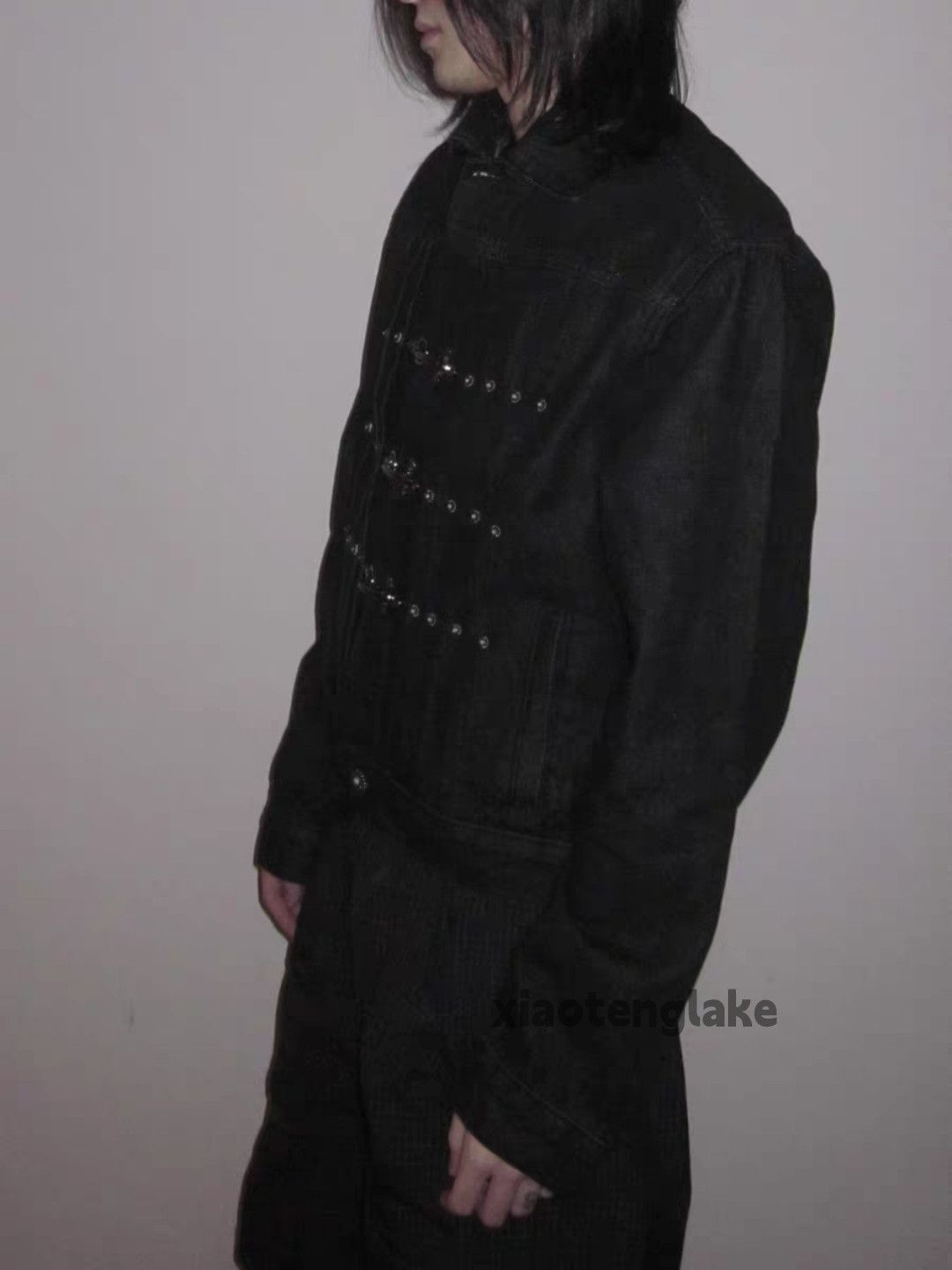 Vintage Utility punk yuppie grunge skate hiphop denim jacket Size US XL / EU 56 / 4 - 5 Thumbnail