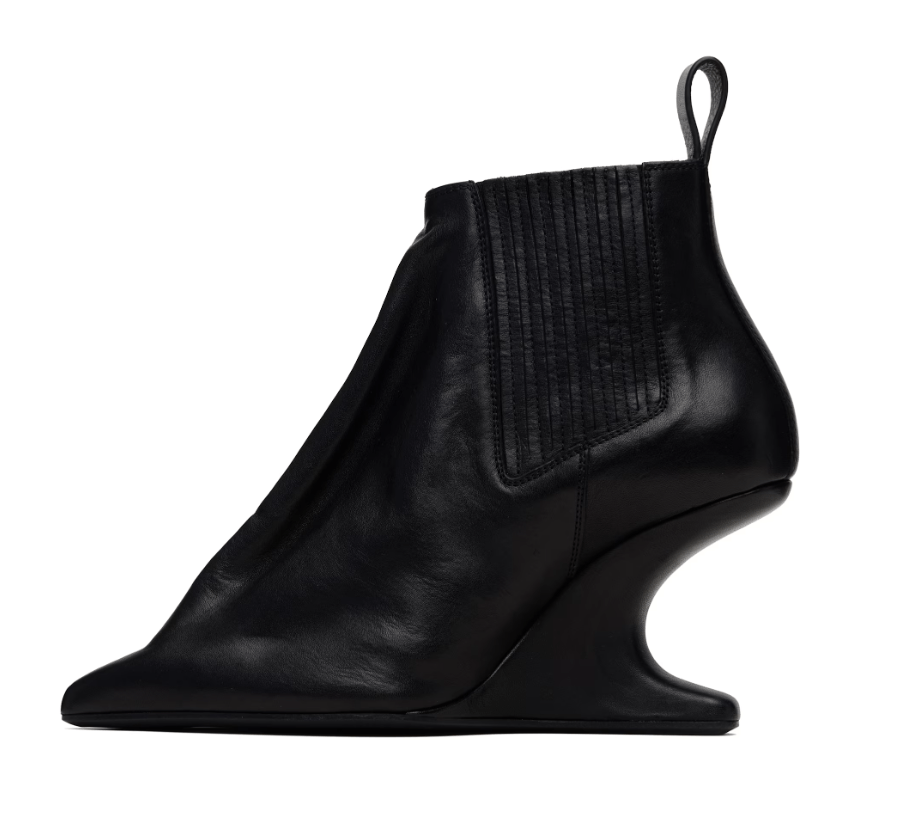 Rick Owens BNWT AW25 RICK OWENS "CONCORDIANS" LOOEC ANKLE TACO BOOTS 39 Size US 9 / IT 39 - 9 Thumbnail