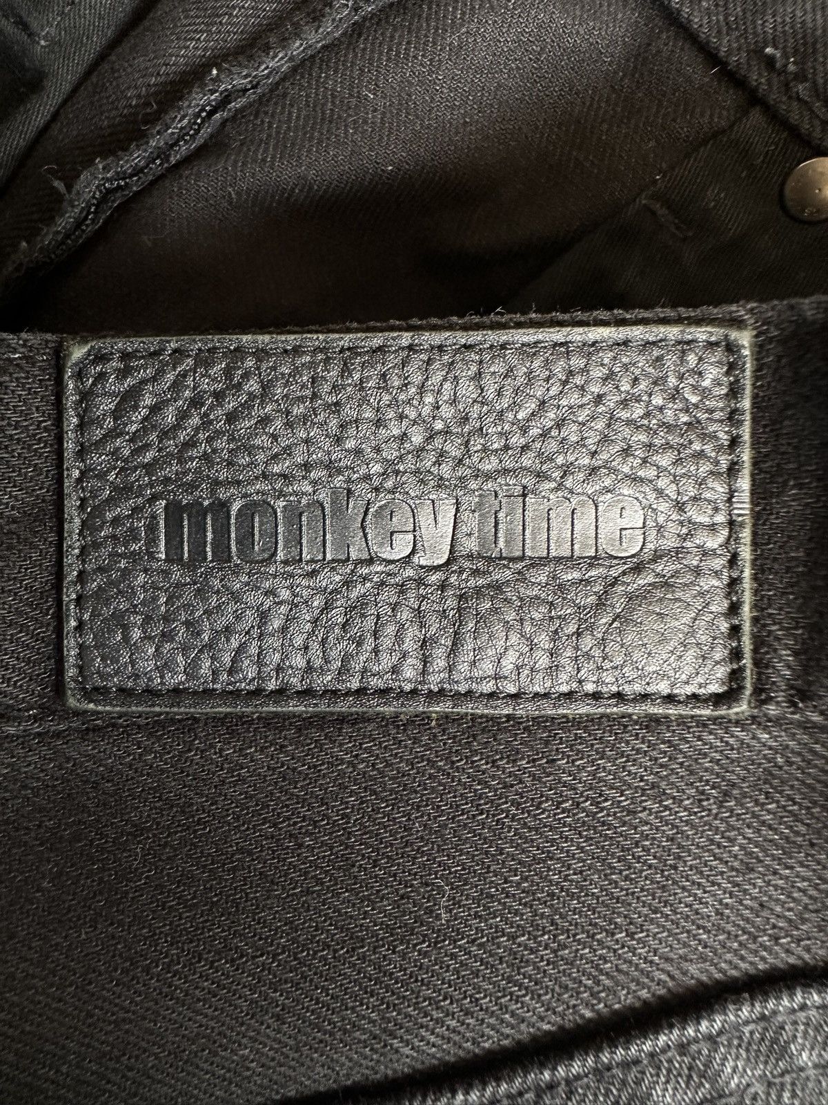 monkey time 00's Monkey time j-rock boro denim jeans Size US 29 - 16 Thumbnail