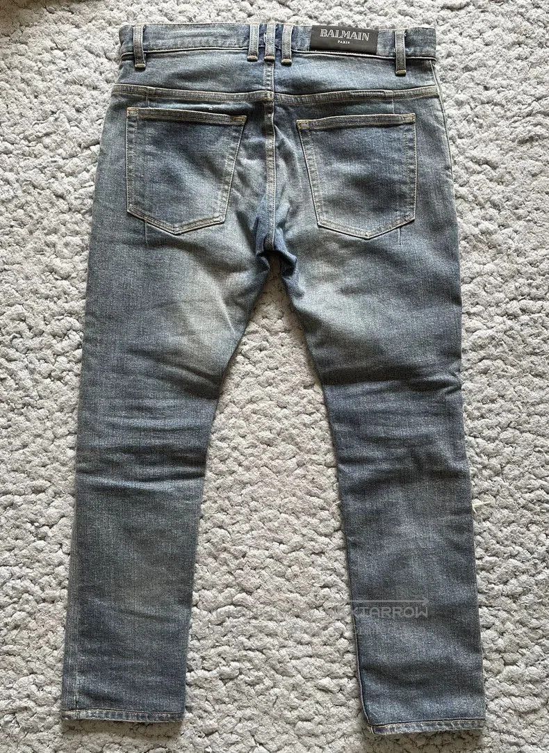 Balmain Balmain Destroy stretch jeans. Size US 29 - 5 Thumbnail
