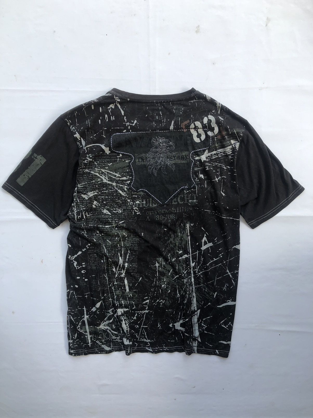 If Six Was Nine Poem Abstrak Tshirt Size US XXL / EU 58 / 5 - 2 Thumbnail