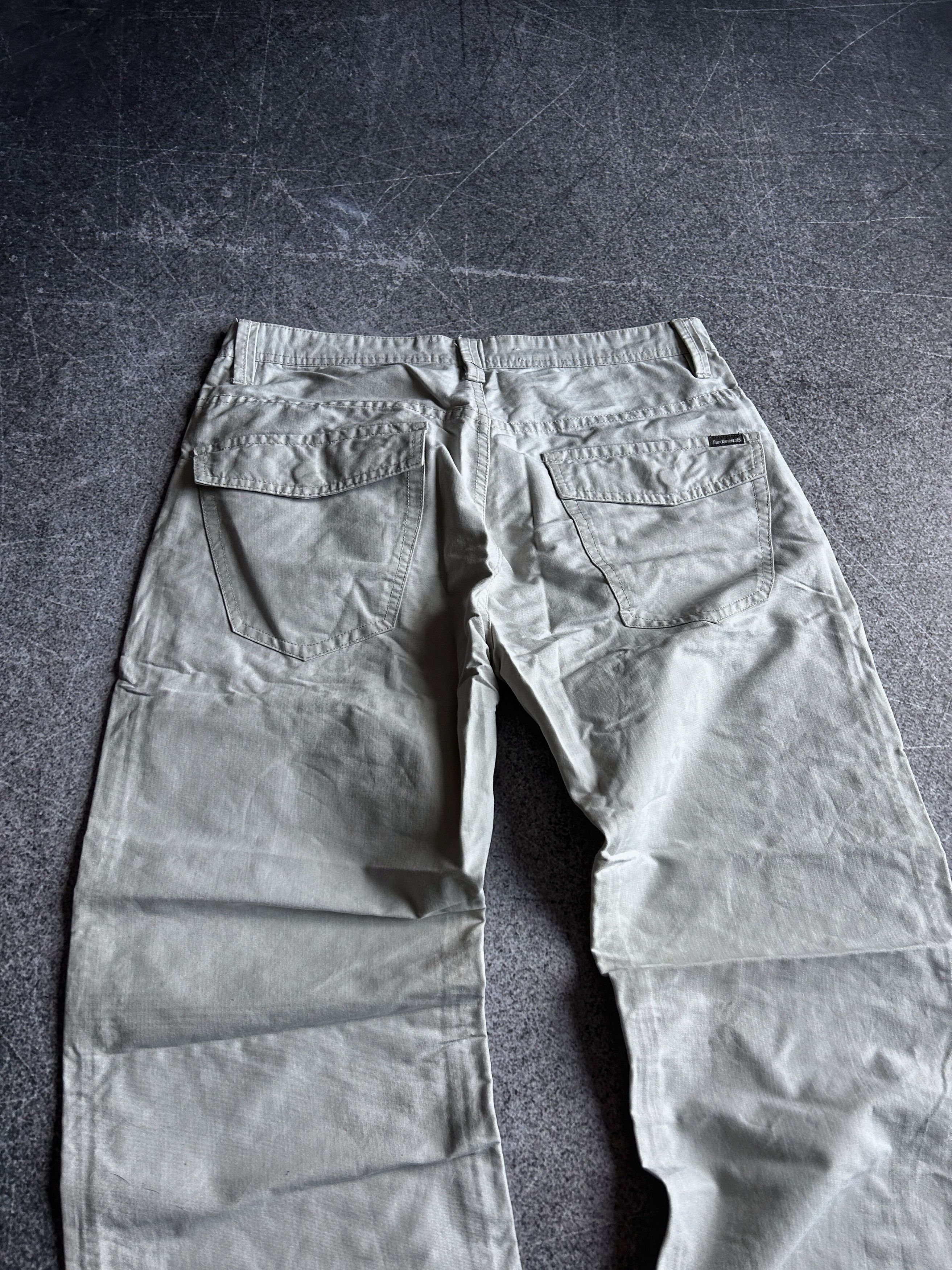 Vintage VTG Yohji Yamamoto Balenciaga Style BAGGY Jeans 90s Size US 32 / EU 48 - 6 Thumbnail