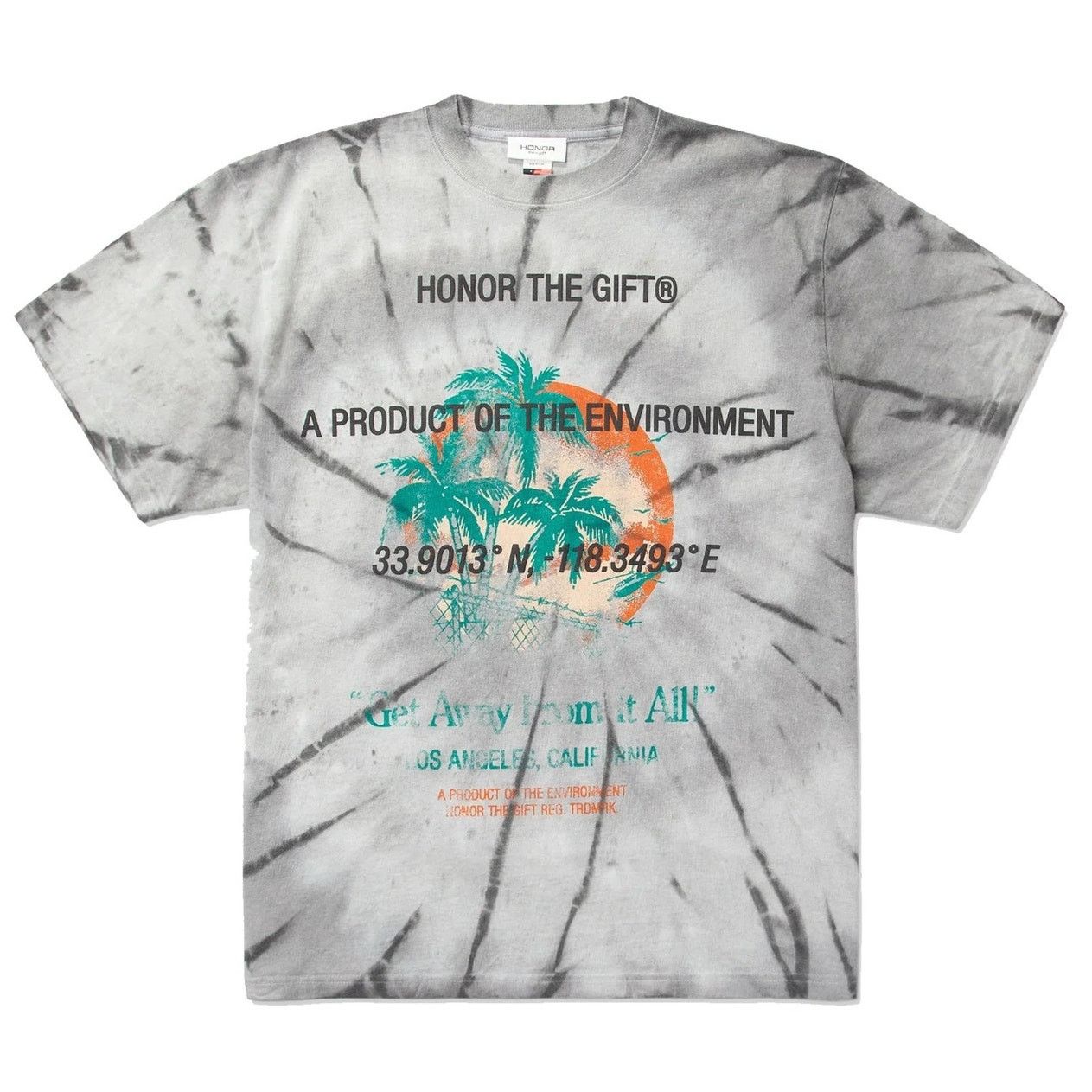 Honor the Gift Honor The Gift Men's Heatwave Tie-Dye Box Fit Tee T-Shirt Size US S / EU 44-46 / 1 - 1 Thumbnail