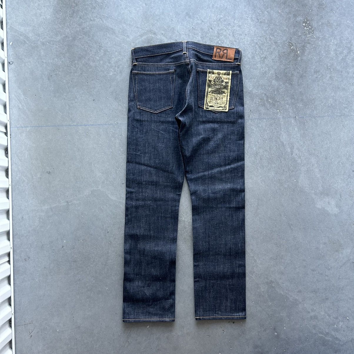 Archival Clothing Double RL Polo Ralph Lauren Slim Fit Selvedge Jeans ...