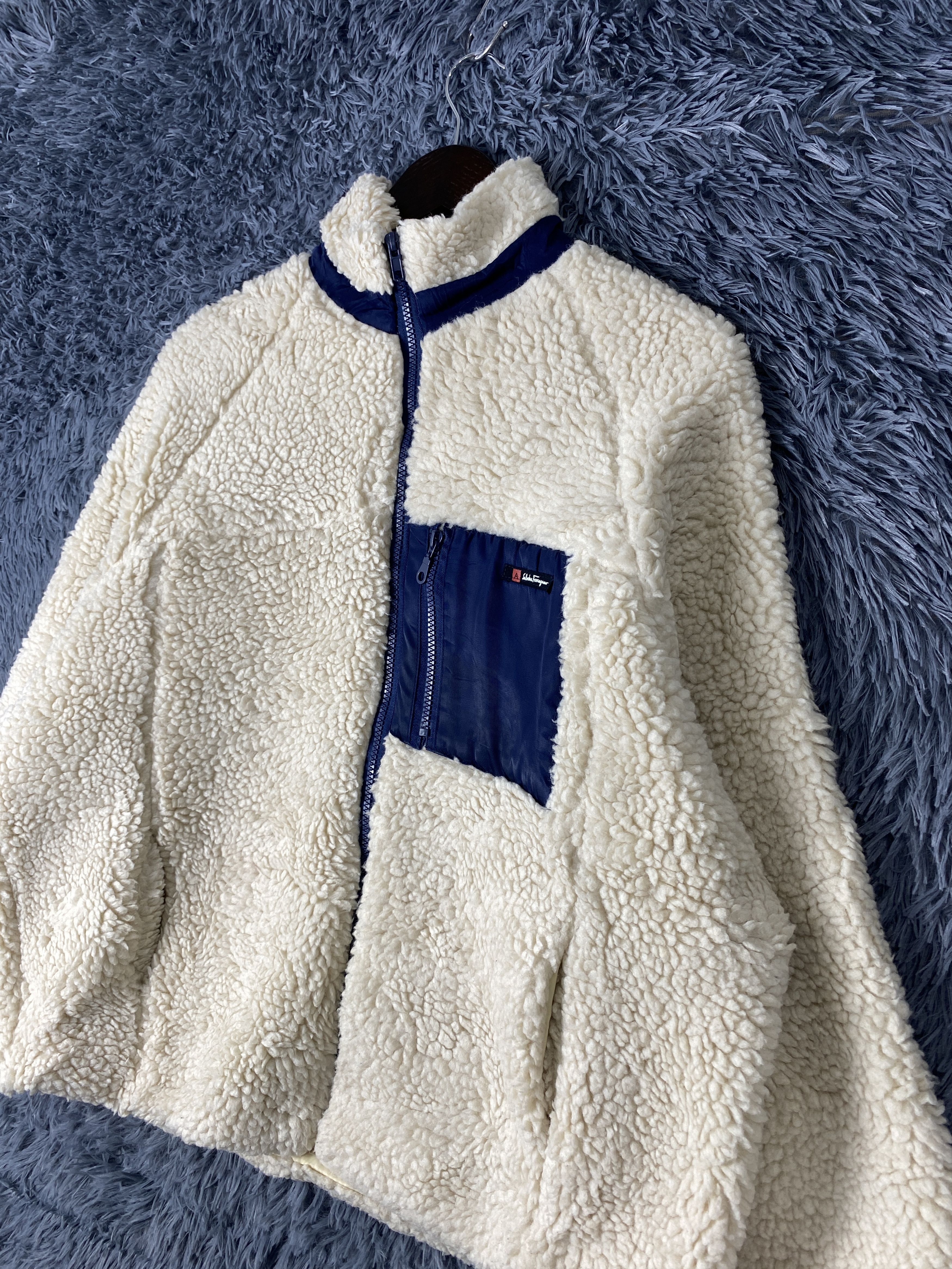 Japanese Brand Vintage Daisy Fleece Jacket K0077 Size US L / EU 52-54 / 3 - 2 Thumbnail