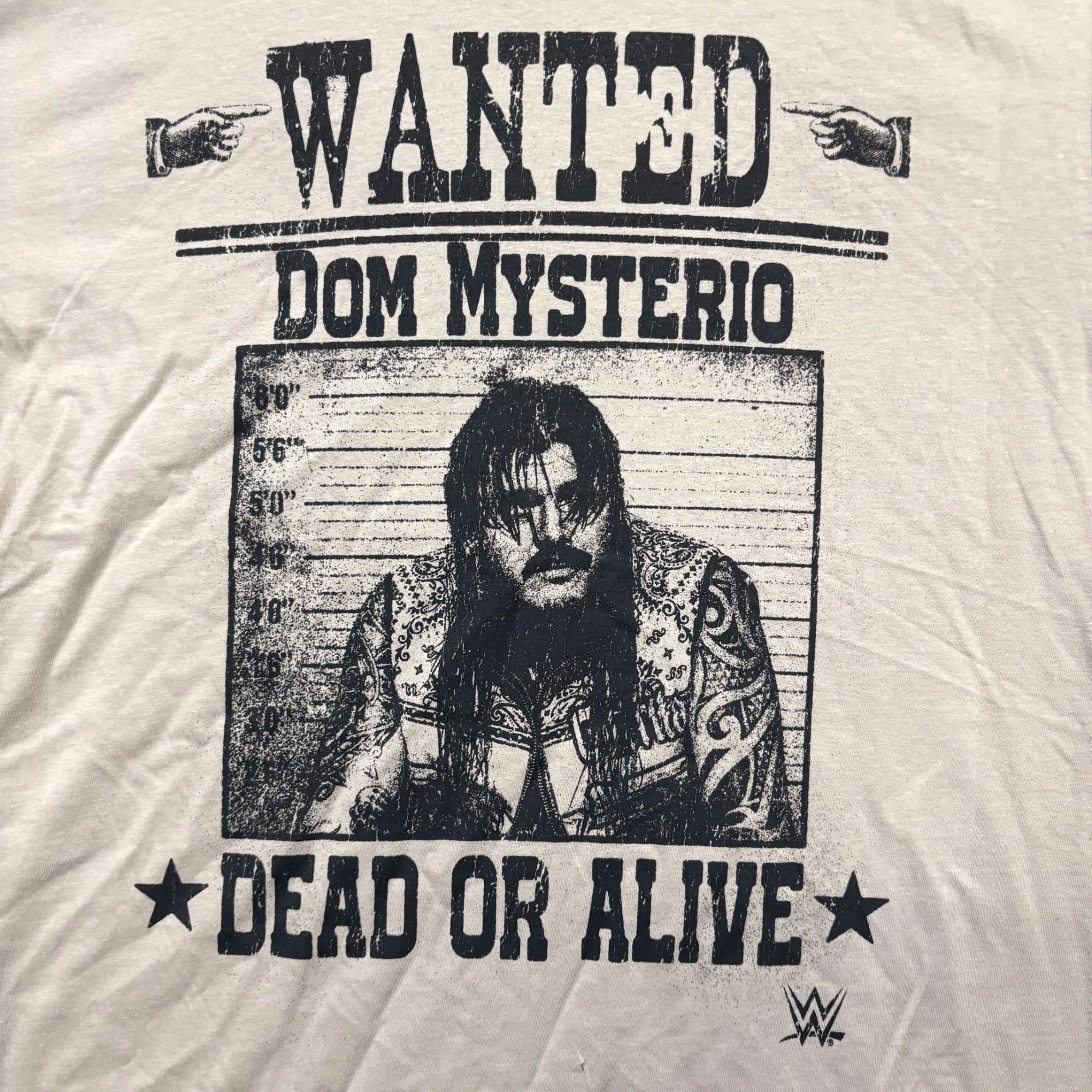 WWE WWE Legends Dirty Dom Mysterio Wanted Dead or Alive Tee L Size US L / EU 52-54 / 3 - 2 Thumbnail