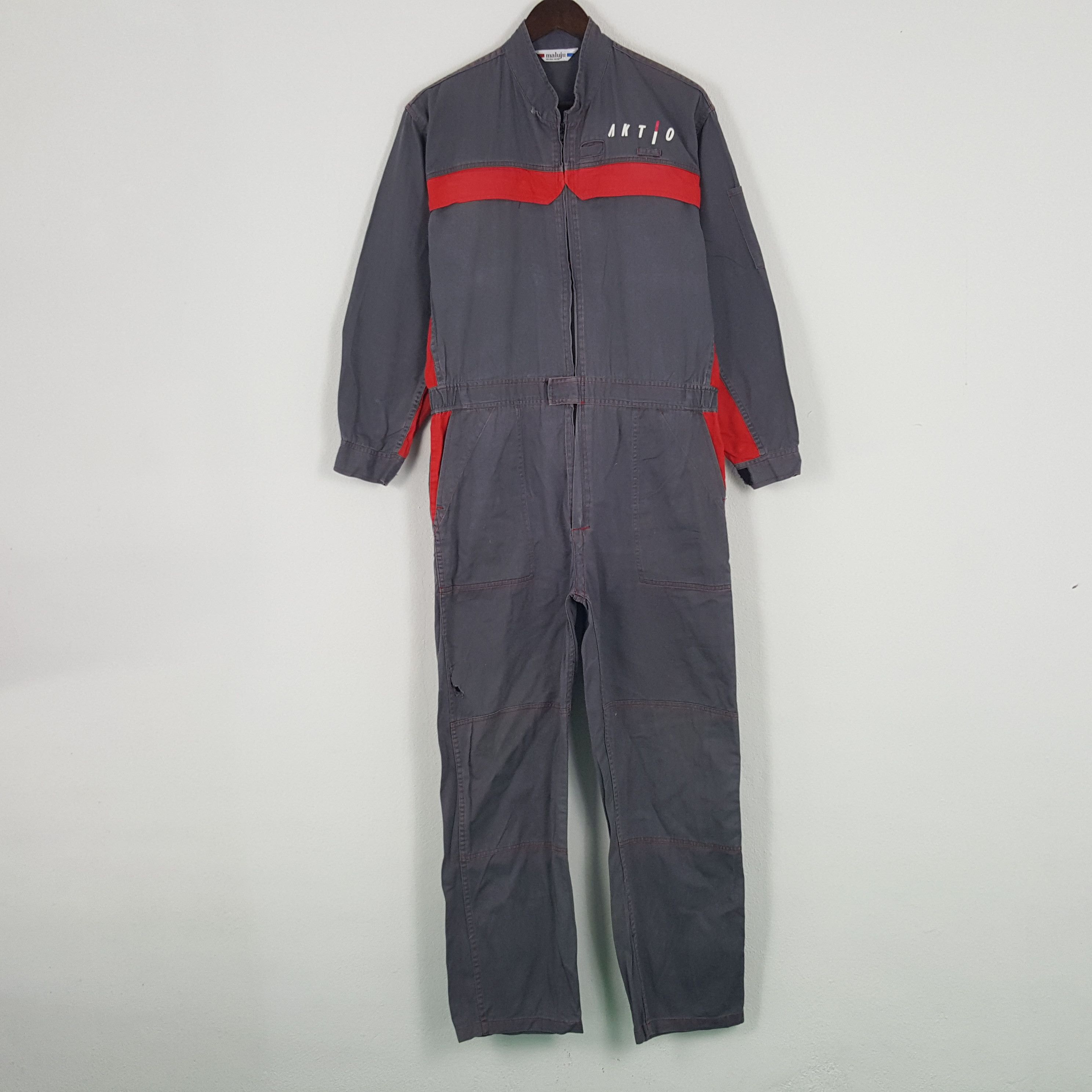Vintage Vintage Aktlo Worker Jumpsuit Coverall Jacket Size US M / EU 48-50 / 2 - 4 Thumbnail