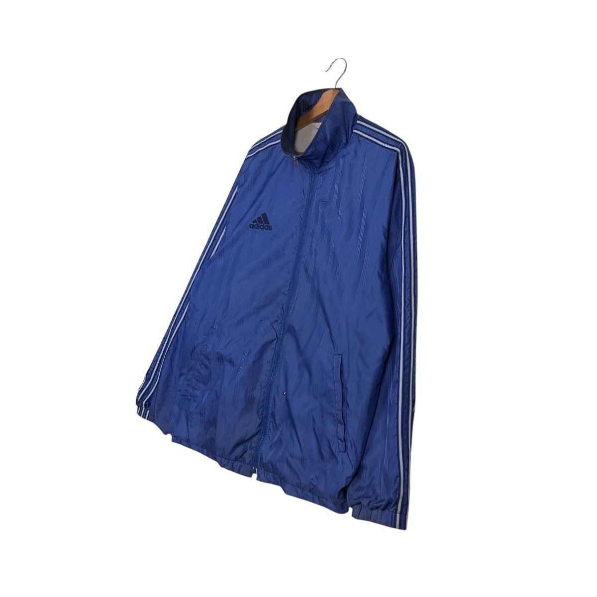 Adidas 📌Vintage Zipper Light Jacket Adidas Striped Size US M / EU 48-50 / 2 - 3 Thumbnail